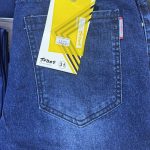 MEN DENIM SLIM FIT NON FADE JEANS-BLUE