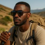 Men’s Black Polarized Sunglasses – Anti-Glare Driving & Outdoor UV Protection