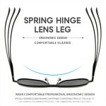 Men’s Black Polarized Sunglasses – Anti-Glare Driving & Outdoor UV Protection