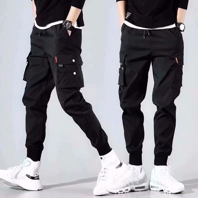 Men Trousers Pants Casual Track Pants Summer Plus Size Joggers Men's Clothing