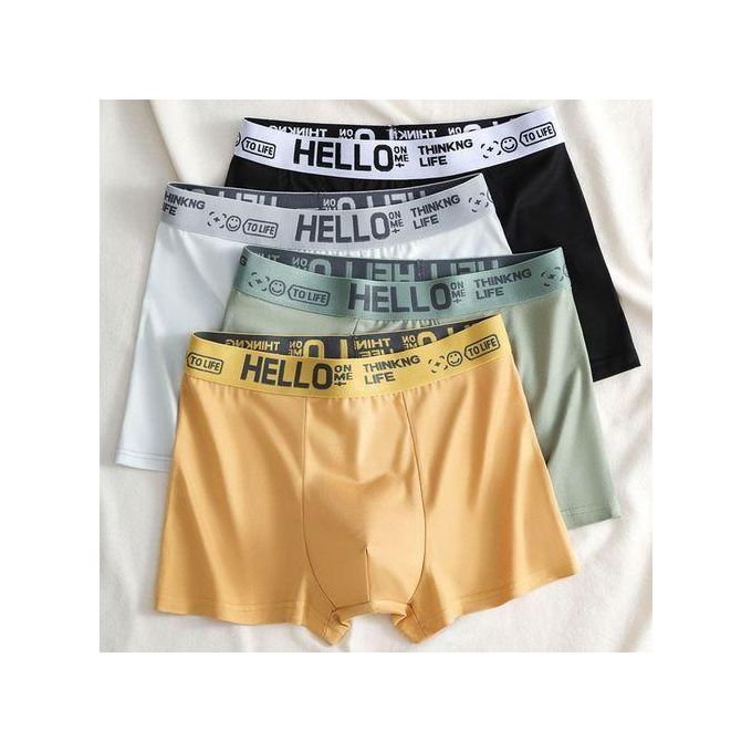 Men's Breathable Boxer Briefs Underwear