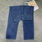 Men's Casual Straight Thick Denim Jeans -Blue