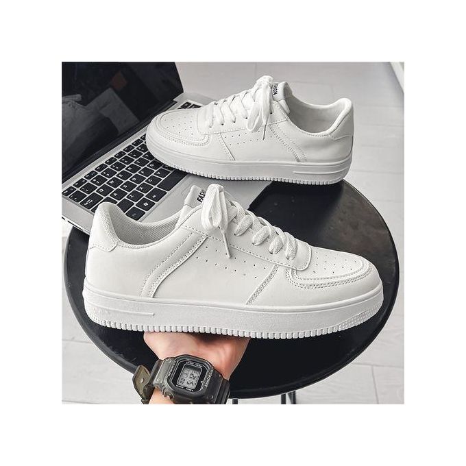 Men's Classic Casual Board Shoes - White