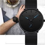 Mens Minimalist Casual Watches For Simple Quartz