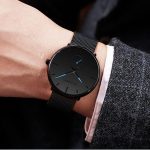 Mens Minimalist Casual Watches For Simple Quartz