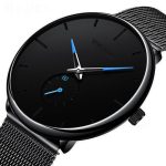 Mens Minimalist Casual Watches For Simple Quartz