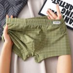 Men's Underwear Plaid Shorts 4-Pack