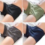 Men's Underwear Plaid Shorts 4-Pack
