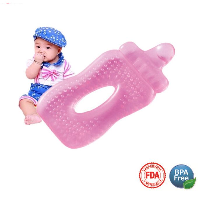 Mom Easy Water Filled Teether PBA Free Aid Healthy Teething 4m+