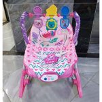 Momeasy Newborn To Toddler Little Frog 2 In 1 Portable Baby Rocker