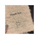 Moonstone Butterfly Elegant Necklace Women's Accessories