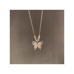 Moonstone Butterfly Elegant Necklace Women's Accessories