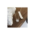 Moonstone Butterfly Elegant Necklace Women's Accessories
