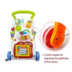 Multi-Function Baby Music Push Walker with Early Learning Toys