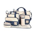 Multi functional 5 in 1 Baby Diaper Bag