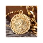 Multi-layer Gold Necklaces Jewelry Choker Chain Necklace Vintage For Women