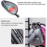 Multifunctional Fashionable Mommy Bag, Baby Diaper Changing Backpack, Mother And Baby Travel Backpack
