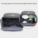 Multifunctional Fashionable Mommy Bag, Baby Diaper Changing Backpack, Mother And Baby Travel Backpack