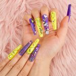 Nail Drill 12 Grid Water Diamond Flat Bottom Irregular Diamond Nail Transparent Aurora AB Glass