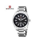 Naviforce Men Business Quartz 30M Waterproof Watches Men's Stainless Steel Auto Date Wristwatches