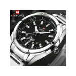 Naviforce Men Business Quartz 30M Waterproof Watches Men's Stainless Steel Auto Date Wristwatches