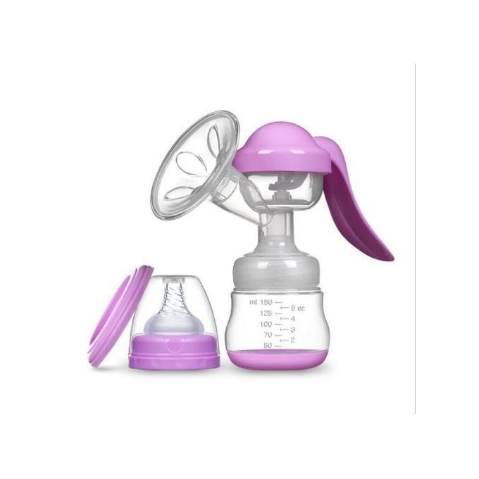 New Healthy Manual Breast Pump + FREE Baby Bottle Cap