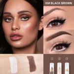 New popular EYEBROW cross-border cost performance practical eyebrow pencil concealer eyeliner durable waterproof eyebrow pencil 3 sets