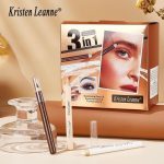 New popular EYEBROW cross-border cost performance practical eyebrow pencil concealer eyeliner durable waterproof eyebrow pencil 3 sets