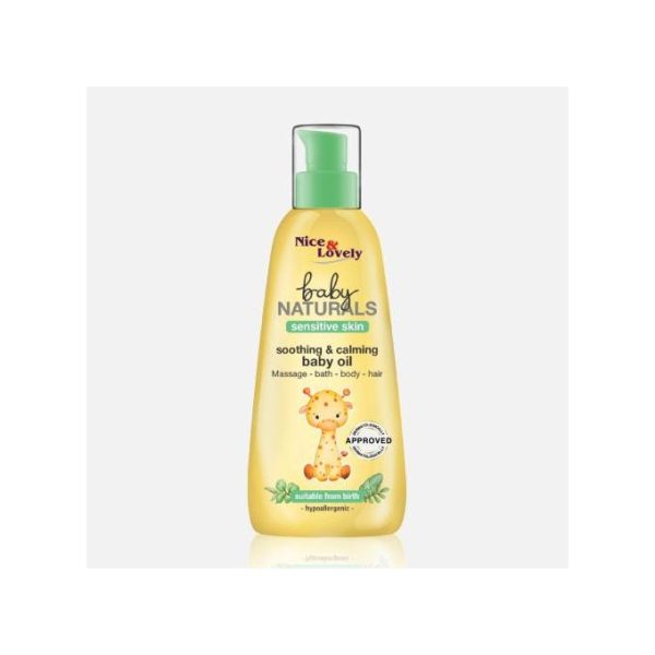 Nice & Lovely Soothing & Calming Baby Oil - 100ml