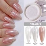 NICOLE DIARY Moonlight Mirror Nail Powder Metallic Effect DIY Nail Decoration
