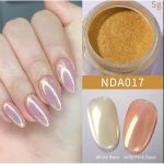 NICOLE DIARY Moonlight Mirror Nail Powder Metallic Effect DIY Nail Decoration