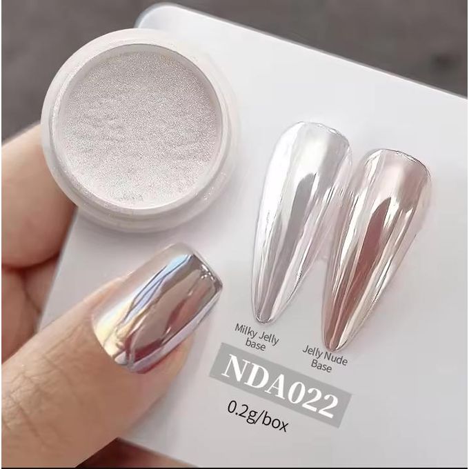 NICOLE DIARY Moonlight Mirror Nail Powder Metallic Effect DIY Nail Decoration