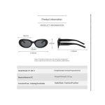 No Fashion Style Oval Sunglasses