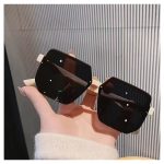 No Vintage Sunglasses for Male Female Polygon Sunglasses