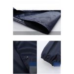 One-piece Oxford Cloth Raincoat On Duty Against Rainstorms Reflective Raincoat