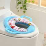 Otty Training Seat Kids Baby Toddler Handle Toilet Soft Pad Portable G