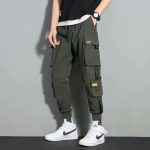 Overalls Men's Ankle Pants Loose Large Size Casual Trouser Wear-Resistant Work Pants