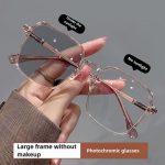 Photochromic Color Changing Anti Blue Light Computer Glasses