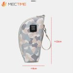Portable USB Baby Bottle Warmer Bag Milk Warmer -Gray