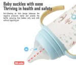PPSU Anti-Colic Baby Bottle 240ml w/ Handle - Breast-like Unbreakable