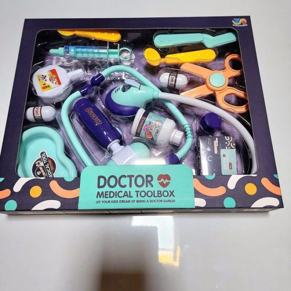 PRETEND PLAY KIDS MEDICAL KIT, EARLY EDUCATION MEDICAL KIT, REALISTIC TOOL