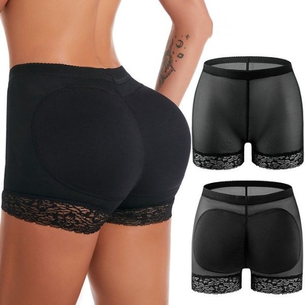Push Up Hip Pad Enhancer Panties Lace Control Body Shape Butt Lifter Underwear