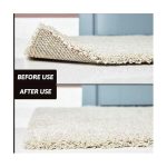 Reusable Rug Grippers RUGGIES Carpet Mat Non Slip Grip Corners Magic Pad Anti Skid for Rug Washable Silicone Grip Mat, Rug Carpet Stopper