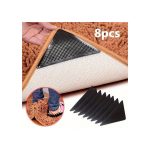 Reusable Rug Grippers RUGGIES Carpet Mat Non Slip Grip Corners Magic Pad Anti Skid for Rug Washable Silicone Grip Mat, Rug Carpet Stopper