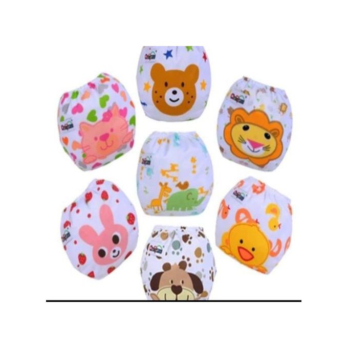 Reusable Washable Adjustable Baby Diaper With 3 Inserts