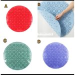 Round Bathroom Anti Slip Mat