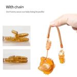 Round Head Baby Silicone Pacifier Soother Breastmilk-like design No crying for baby Perfect gift for newborns