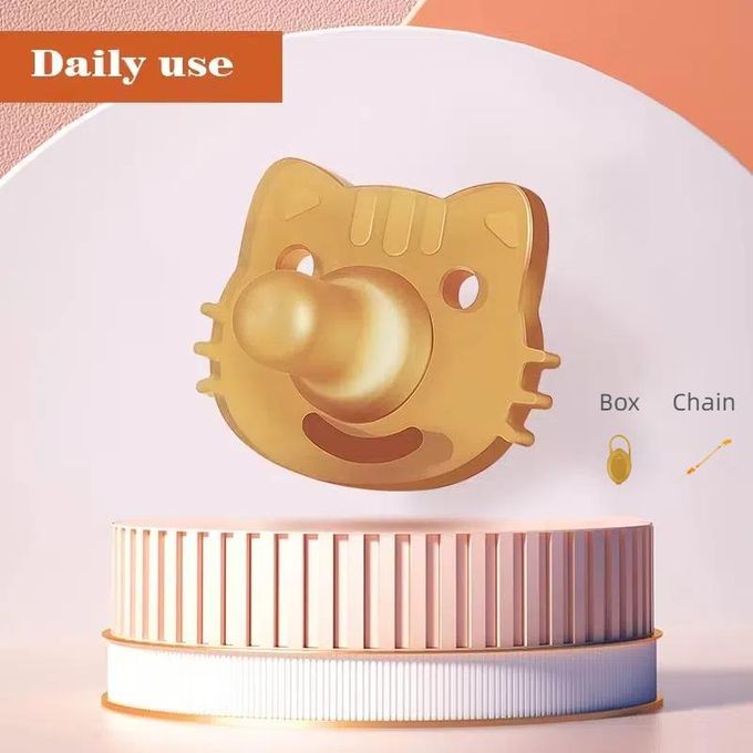 Round Head Baby Silicone Pacifier Soother Breastmilk-like design No crying for baby Perfect gift for newborns