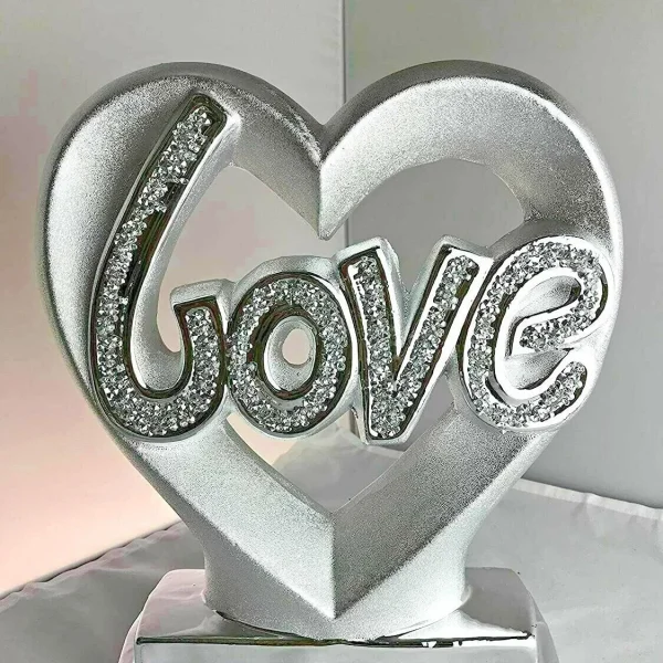 Silver Love Heart