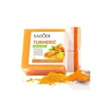 SADOER Vitamin C Whitening Soap + Turmeric Soap Anti Acnes, Shrink Pores Tumeric Soap